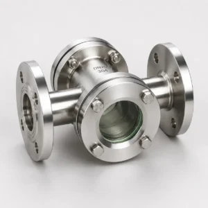 Straight-Through Sight Glass—GB Standard Inline Flanged Sight Flow Indicator